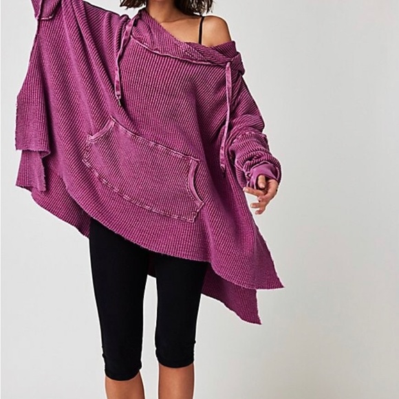 FP One Gannet Hoodie BNWOT < 3 Item (blue, pink ,and brown available ) - Picture 3 of 13